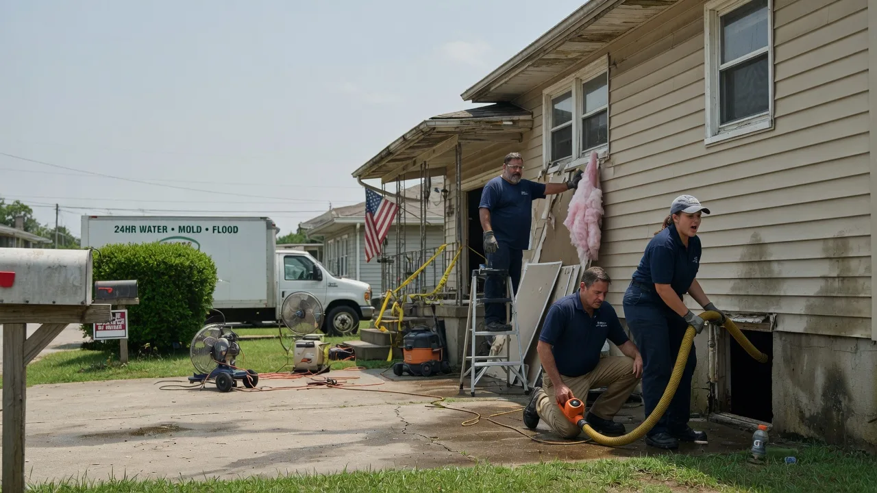 Water Damage Repair in Mount Pleasant, AR near me